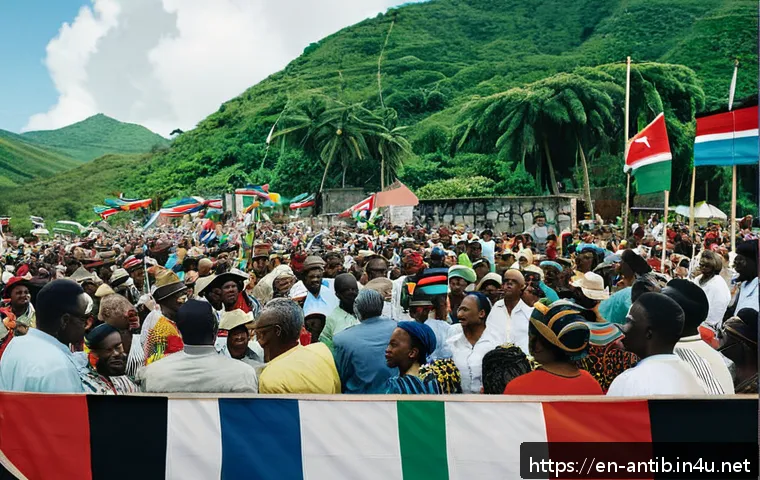 앤티가 바부다 독립 과정 관련 이미지 1